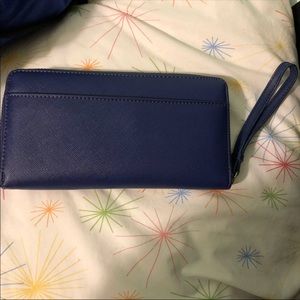 Blue wallet